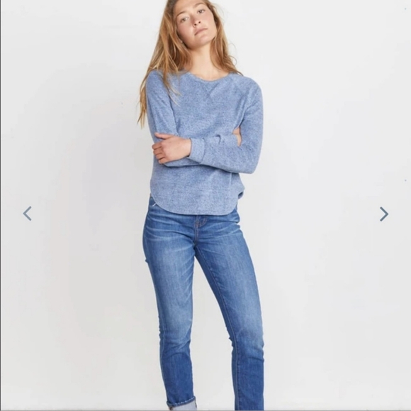 Marine Layer Somers Sweatshirt Blue size‎ S - Picture 2 of 10